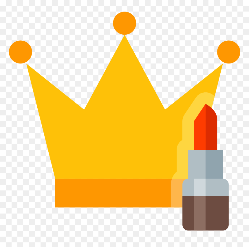 Doodle Crown Png Clipart Library Download - Tiktok Crown, Transparent Png - pink crown png
