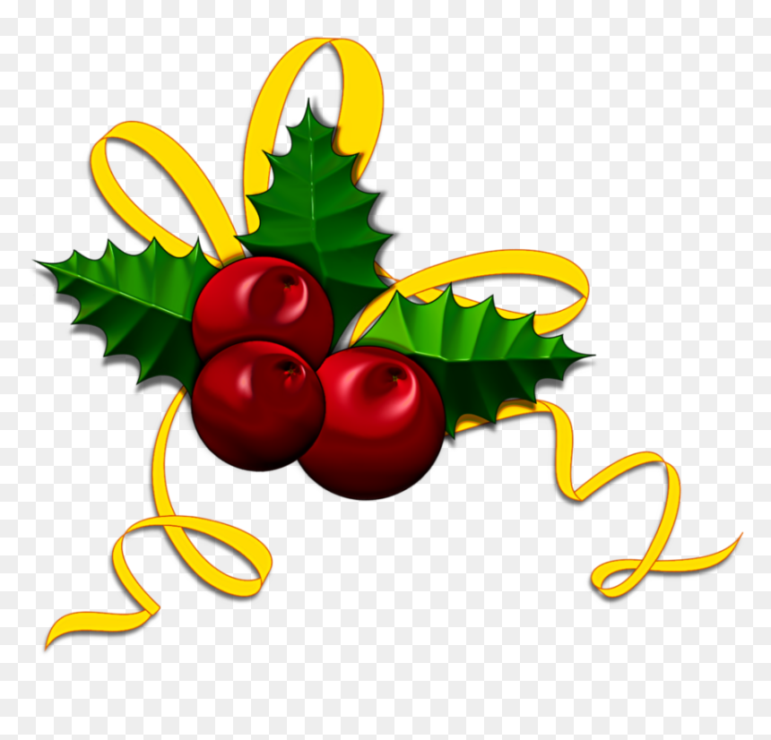 Illustration, HD Png Download - christmas holly png