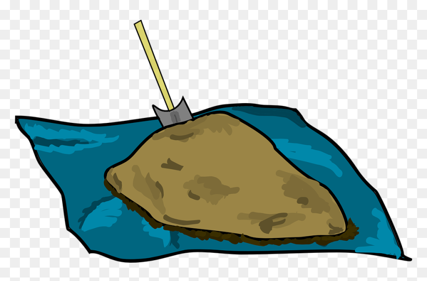 Tarp Clipart, HD Png Download - dirt pile png