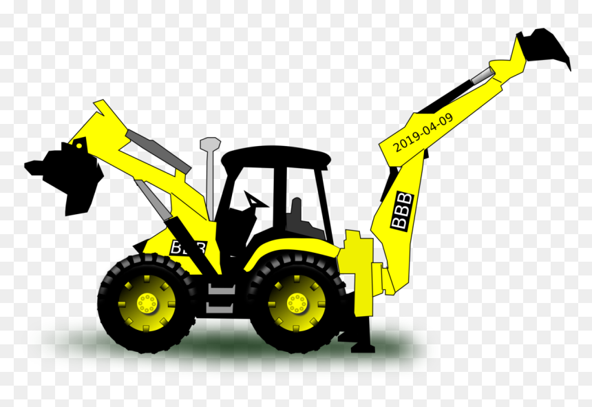 Crane, HD Png Download - bulldozer png
