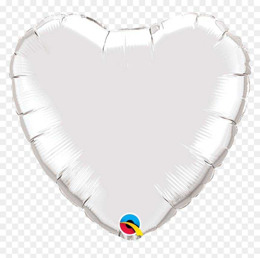 Coraçao Marfim Em Png, Transparent Png - silver heart png