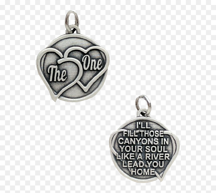 Locket, HD Png Download - silver heart png