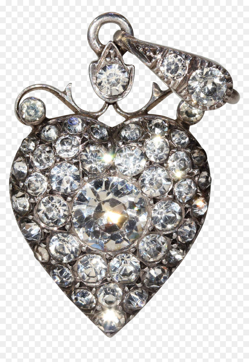 Locket, HD Png Download - silver heart png