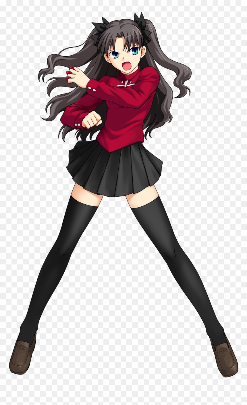 Rin Tohsaka Fate, HD Png Download - rin okumura png
