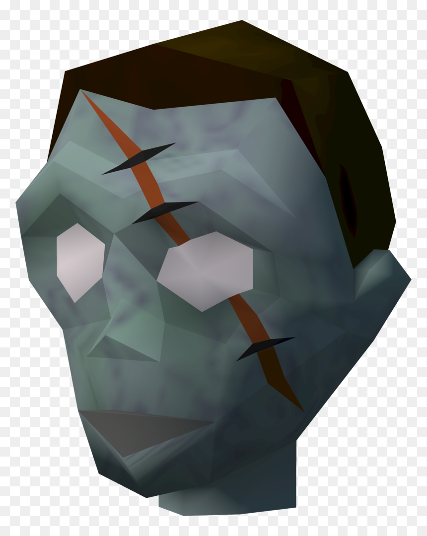 Craft, HD Png Download - zombie head png