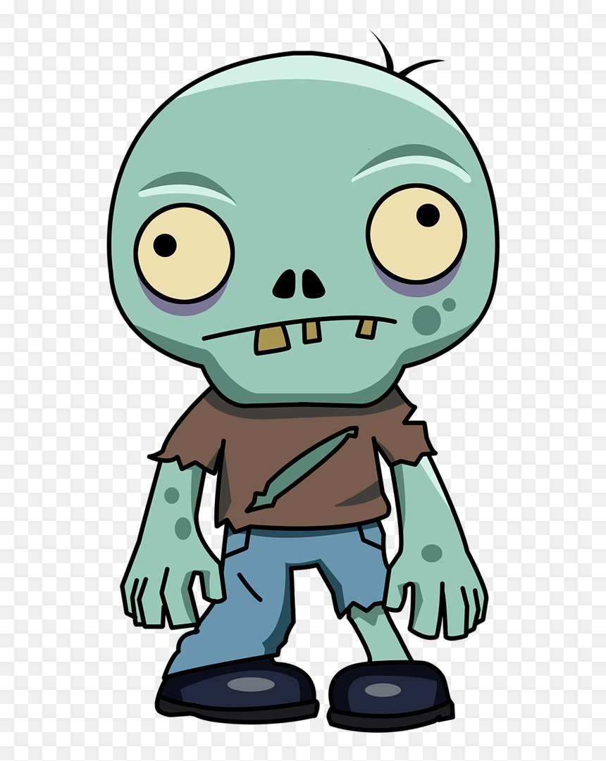 Transparent Background Zombie Clipart Png, Png Download - zombie head png