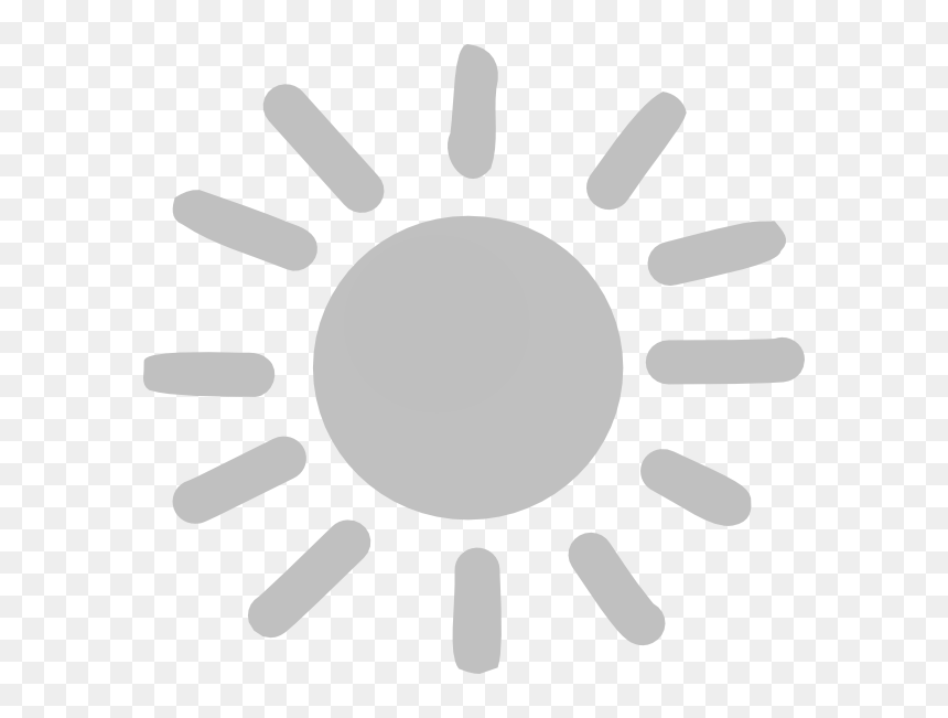 Clip Art, HD Png Download - sun clipart black and white png