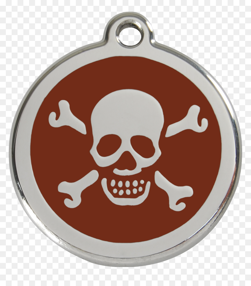 Hundetegn Red Dingo, HD Png Download - skull and cross bones png