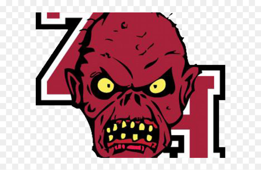 Clip Art, HD Png Download - zombie head png