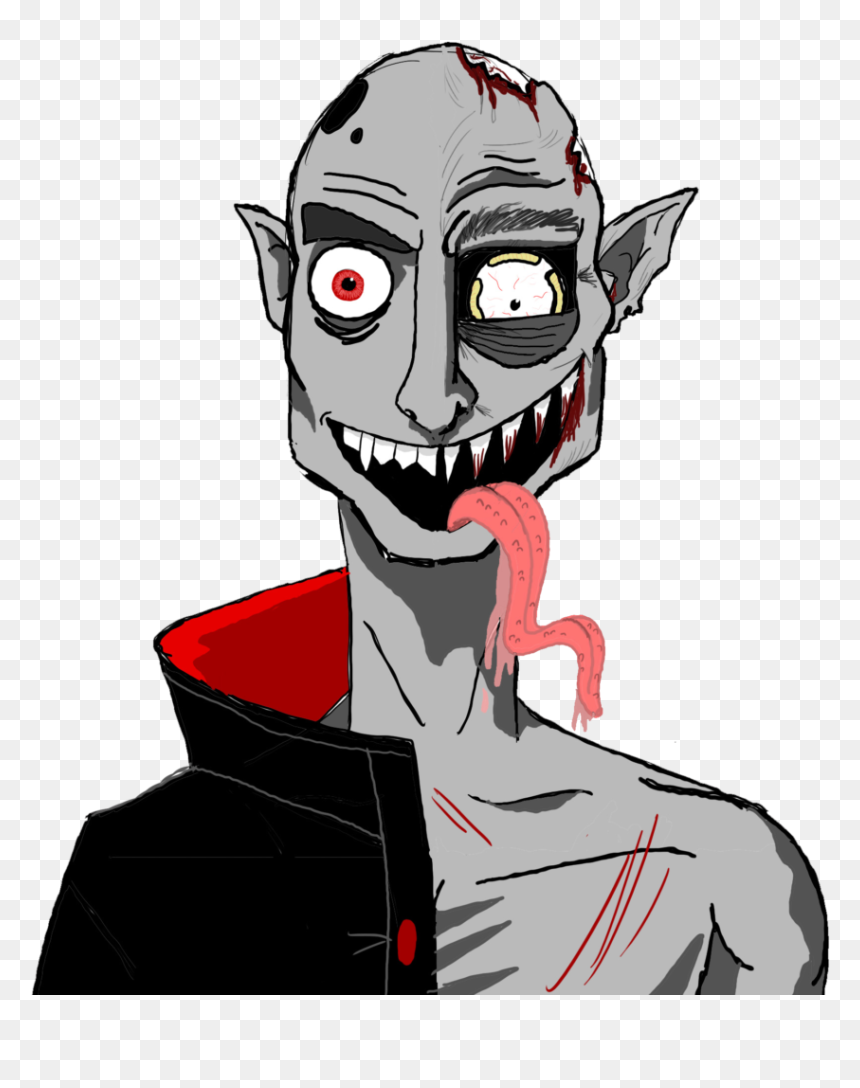 Cartoon, HD Png Download - zombie head png