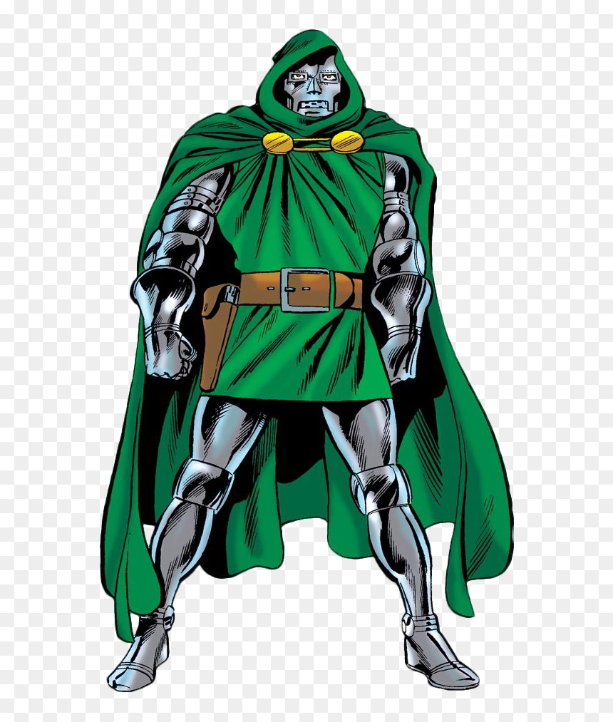 Marvel Comic Dr Doom, HD Png Download - dr doom png