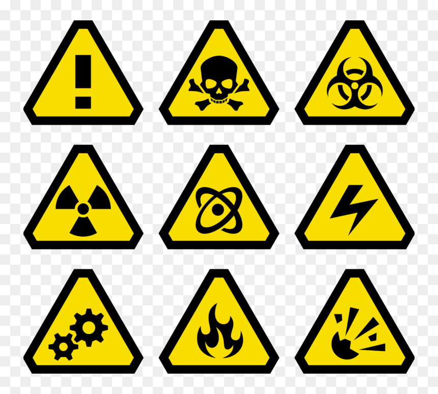 Warning Signs, HD Png Download - poison symbol png