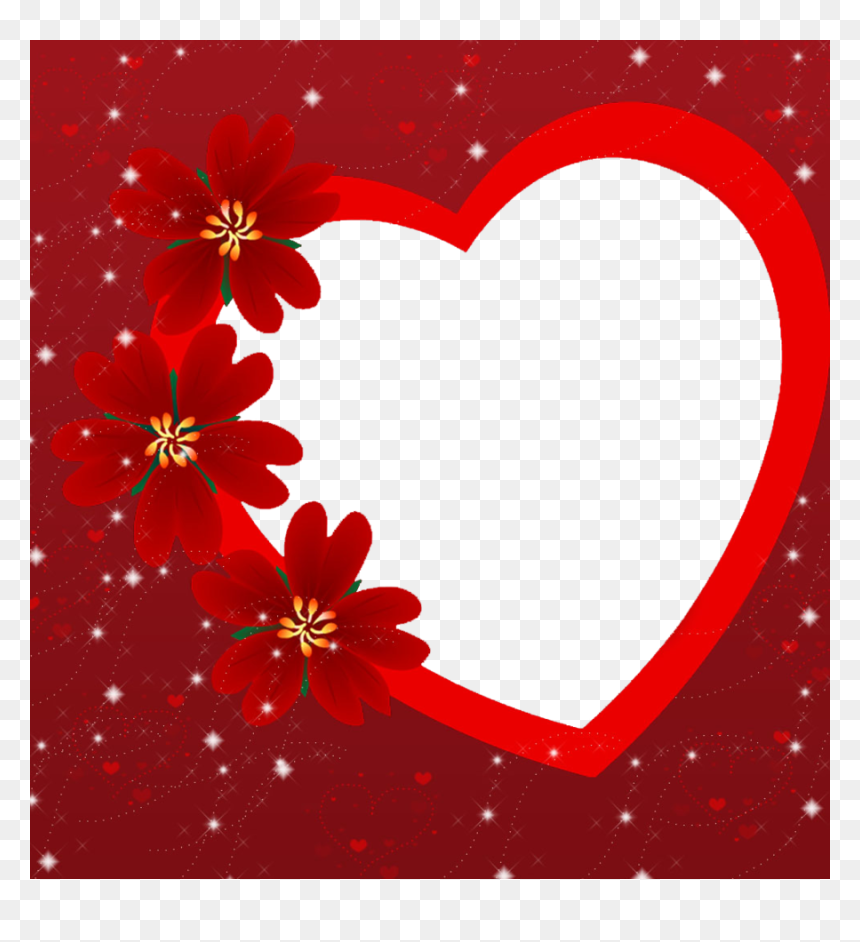 Happy Valentine Day Photo Frame, HD Png Download - valentines day frame png