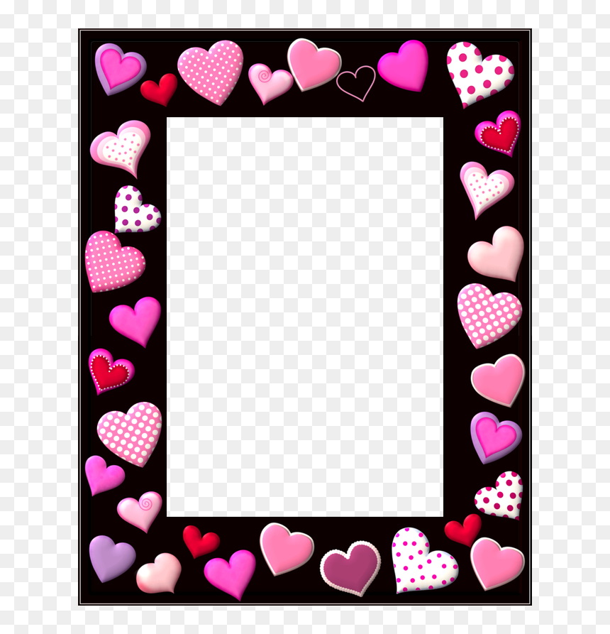 Good Evening Image With Shayari, HD Png Download - valentines day frame png