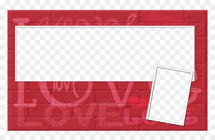 Transparent Frame Png Valentine, Png Download - valentines day frame png