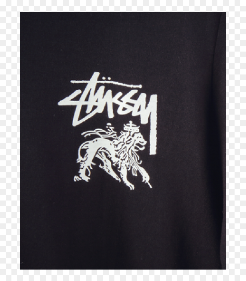 Black Stussy Long Sleeve, HD Png Download - stussy logo png