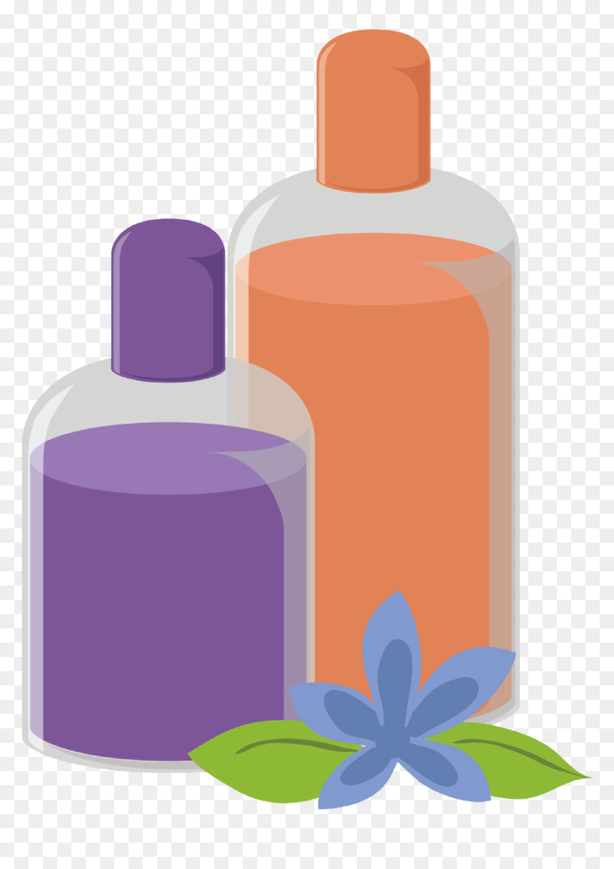 Glass Bottle, HD Png Download - essential oils png