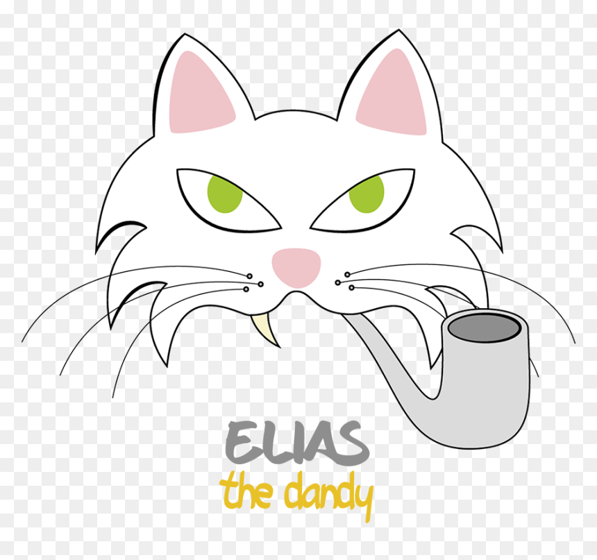Cat Yawns, HD Png Download - elias png