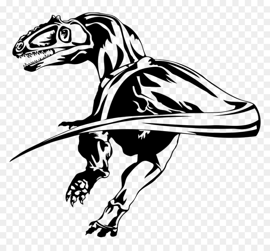 Dinosaur Eye Silhouette, HD Png Download - dinosaur skull png