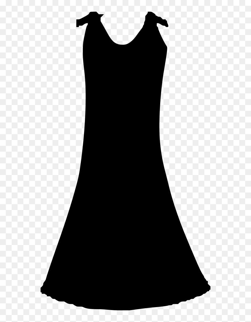 Little Black Dress, HD Png Download - white dress png