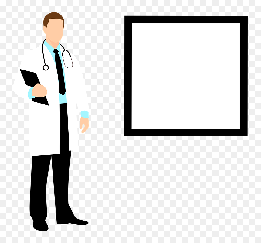 Physician, HD Png Download - doctor standing png