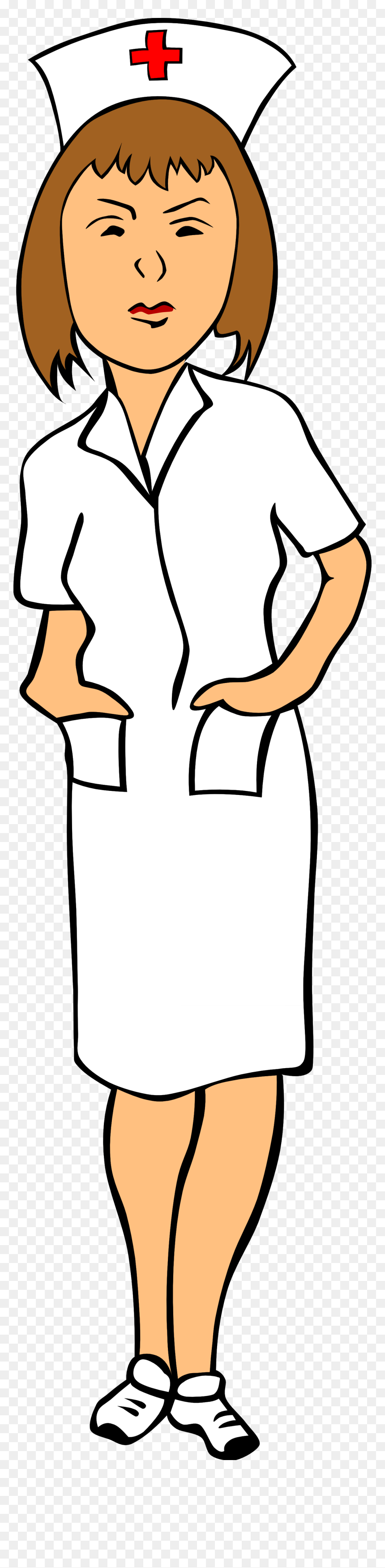 Clip Art A Nurse, HD Png Download - doctor standing png