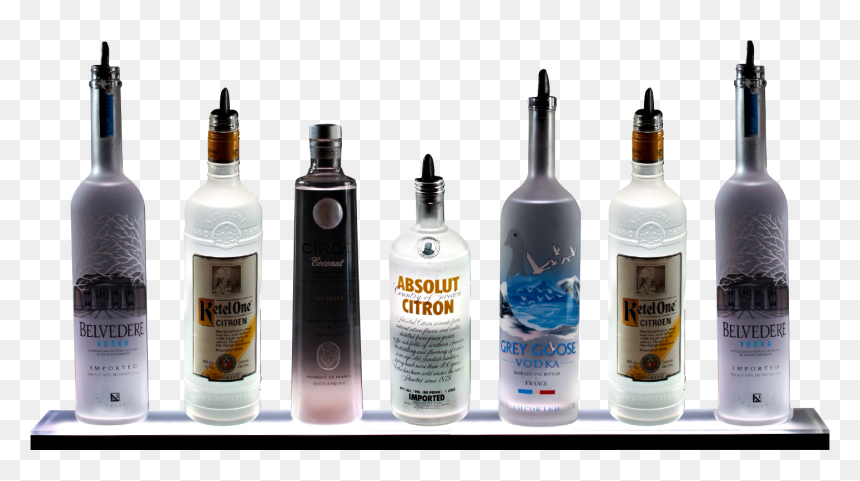Bar Bottle Display Png, Transparent Png - shelves png