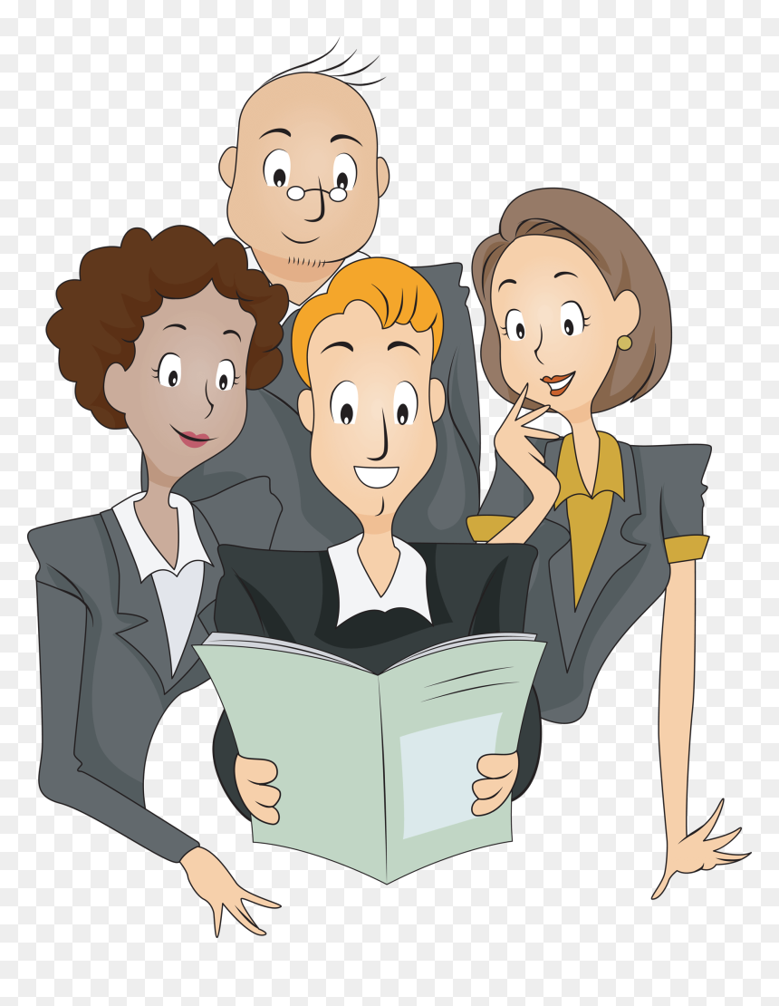 People Reading Png, Transparent Png - people reading png