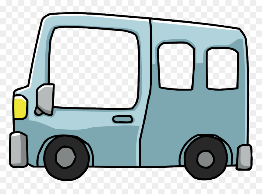 Scribblenauts Van, HD Png Download - minivan png