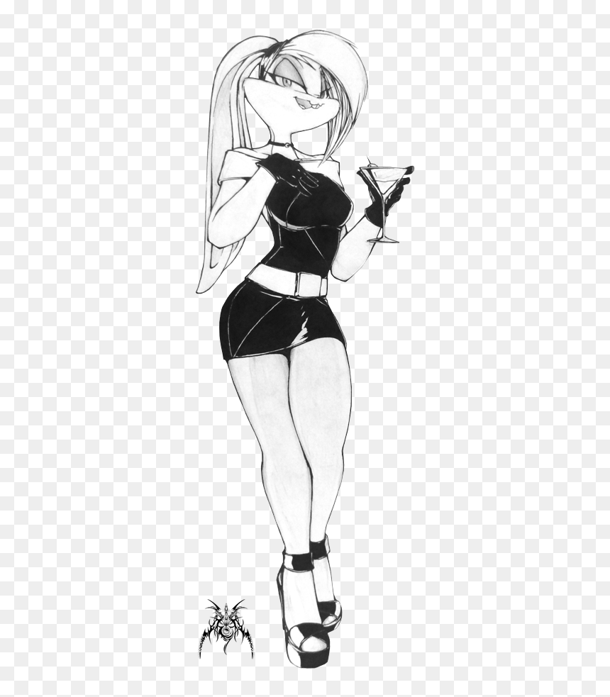 Sketch, HD Png Download - lola bunny png