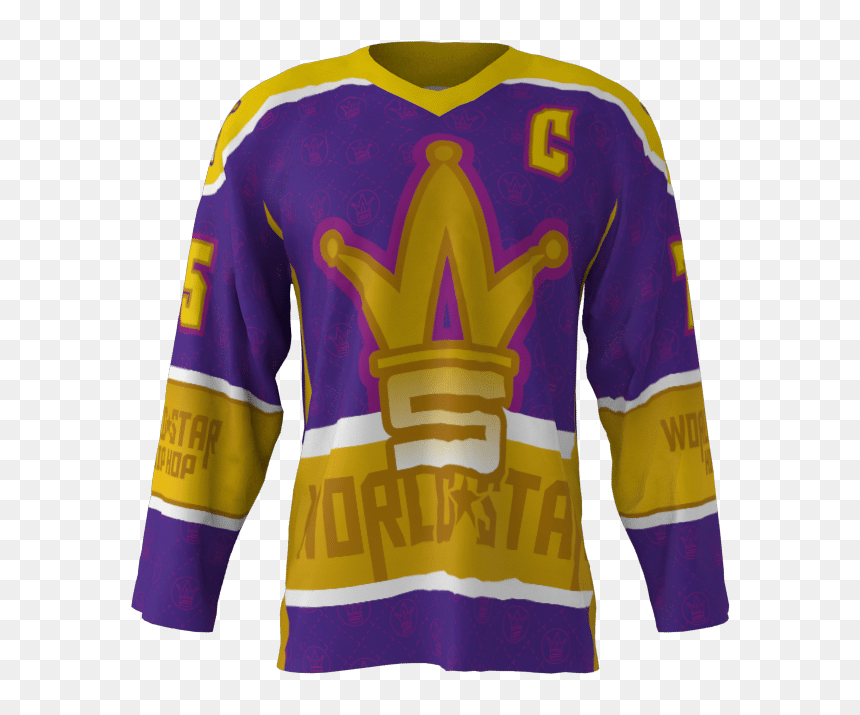 Long-sleeved T-shirt, HD Png Download - worldstarhiphop logo png