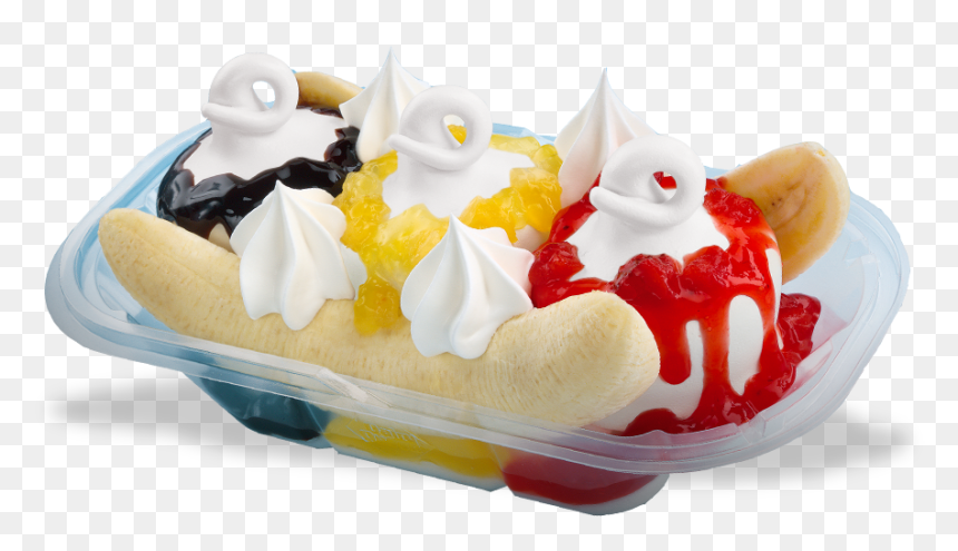 Dairy Queen Banana Split, HD Png Download - dairy queen logo png