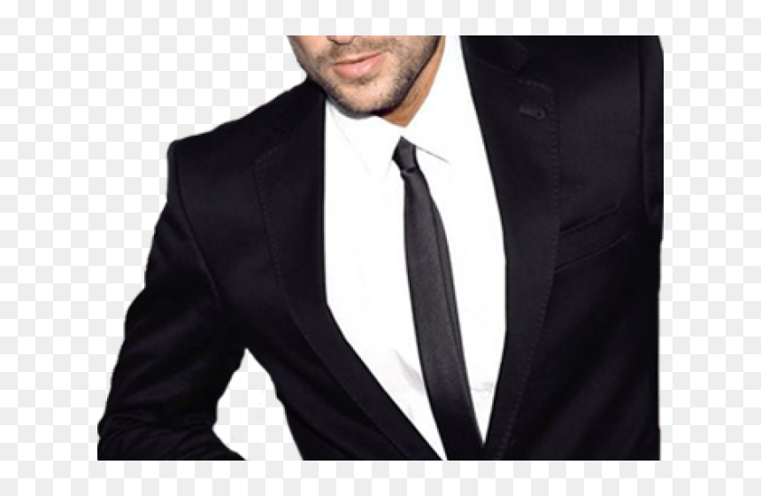 Man In Black Suit, HD Png Download - man in suit silhouette png