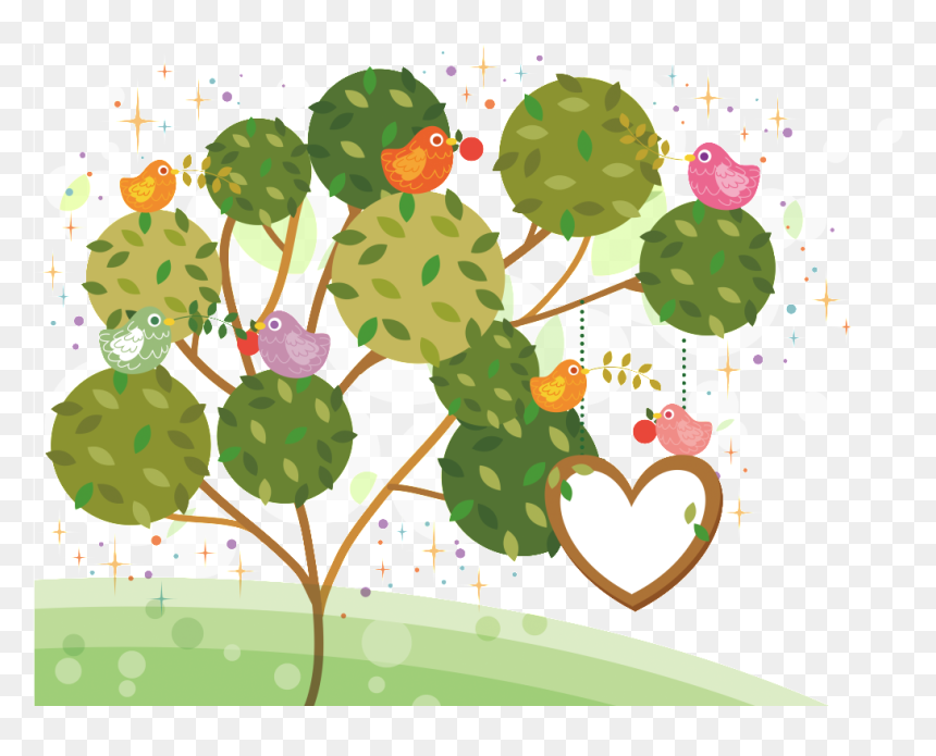 This Backgrounds Is Cartoon Tree About Small Tree, - Clip Art, HD Png Download - small tree png