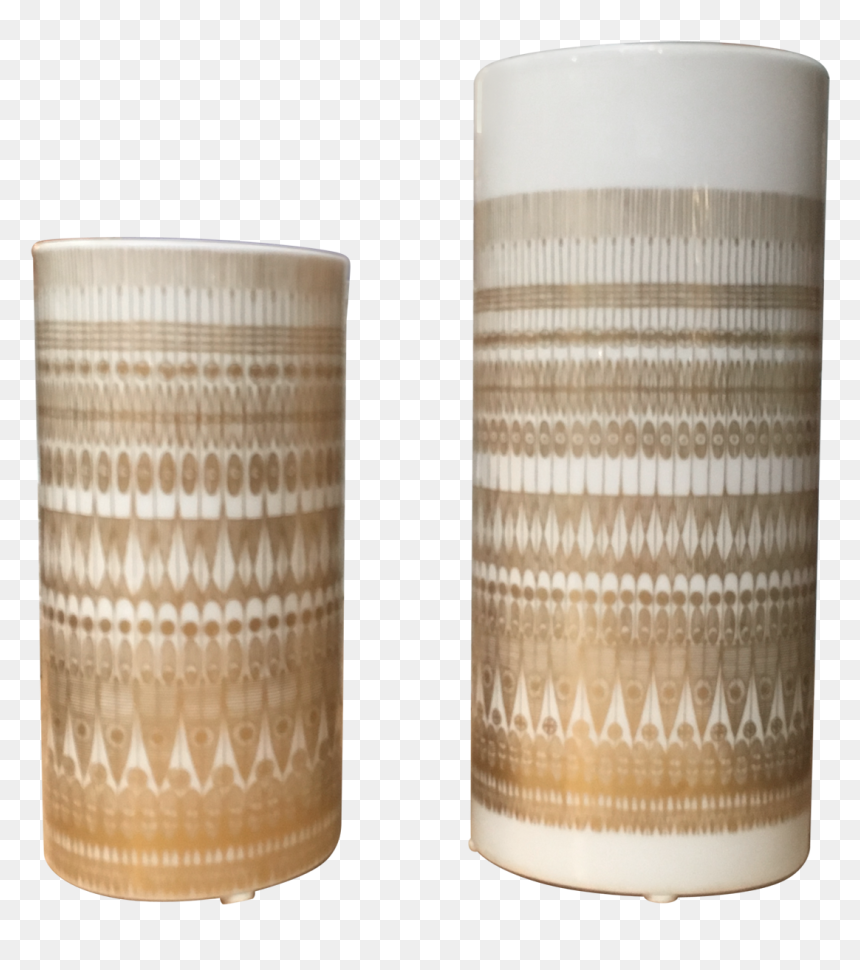 Rosenthal Studio Line Vintage Porcelain Gold Line Pattern - Vase, HD Png Download - gold line png