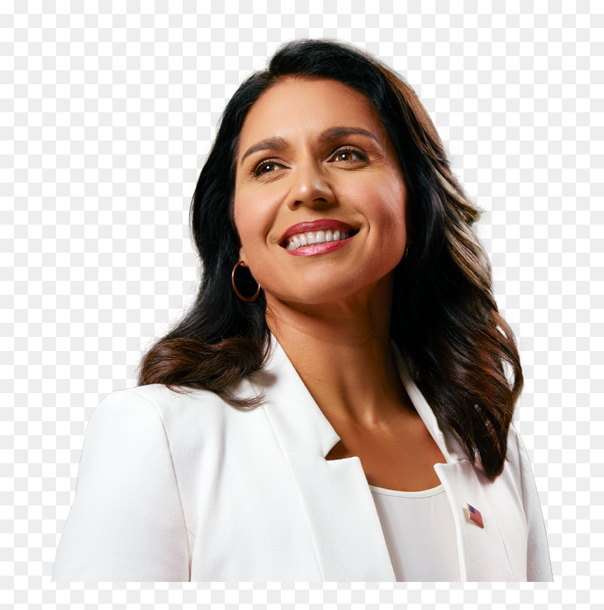 Tulsi Gabbard, HD Png Download - hillary face png