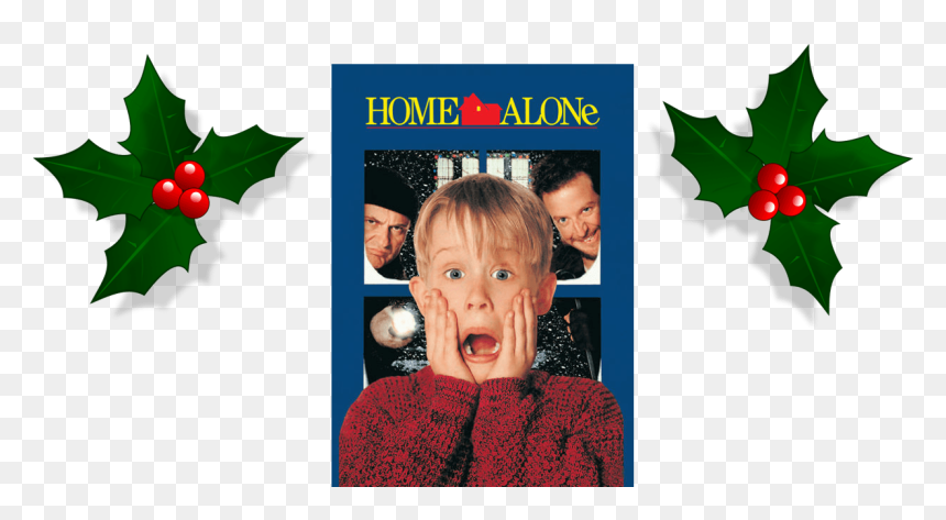 Home Alone 1999 Dvd, HD Png Download - christmas holly png