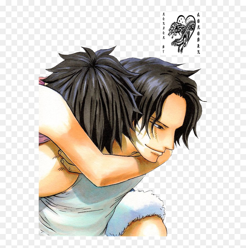 Luffy Brother Ace, HD Png Download - luffy png