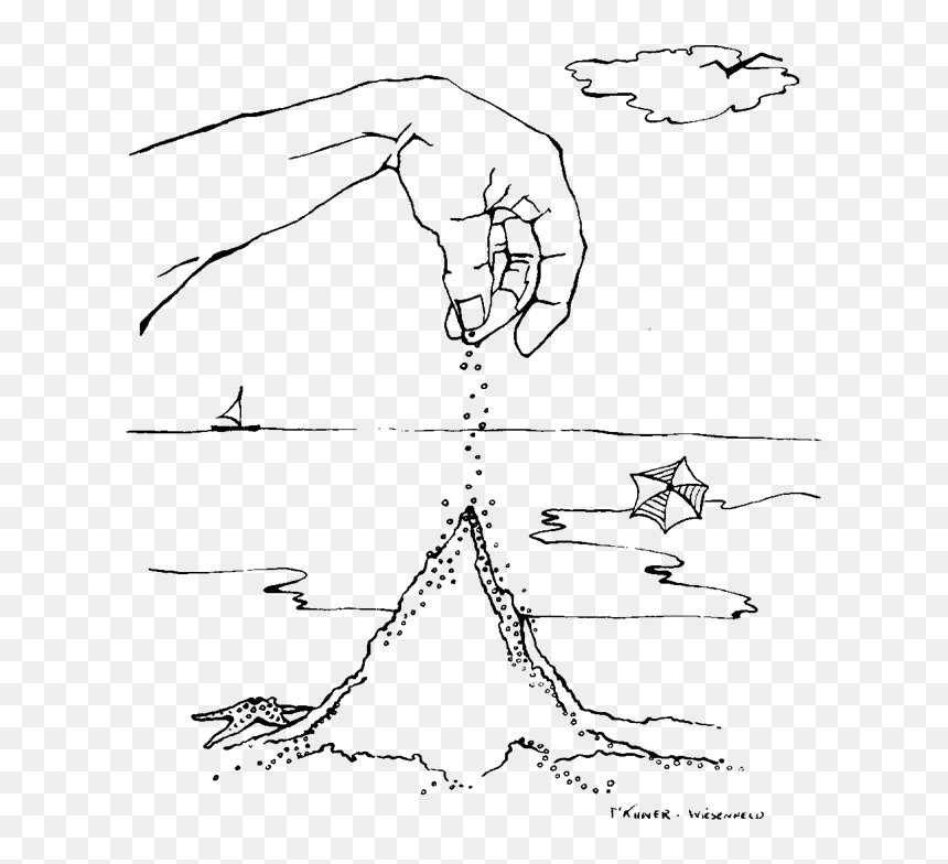 Transparent Pile Of Dirt Clipart - Per Bak Self Organized Criticality, HD Png Download - dirt pile png