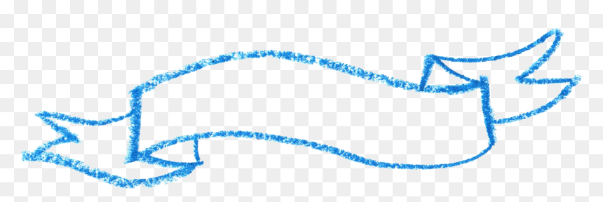 Crayon Banner Png, Transparent Png - ribbons png