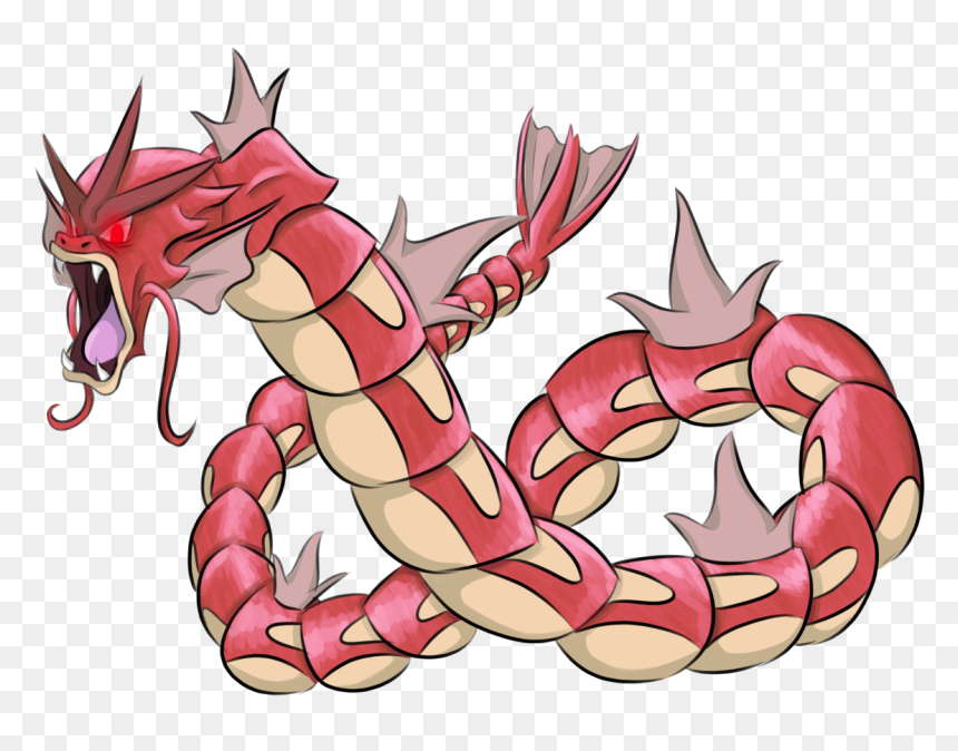 One Of My Instagram Followers Requested This I Hope - Cartoon, HD Png Download - gyarados png