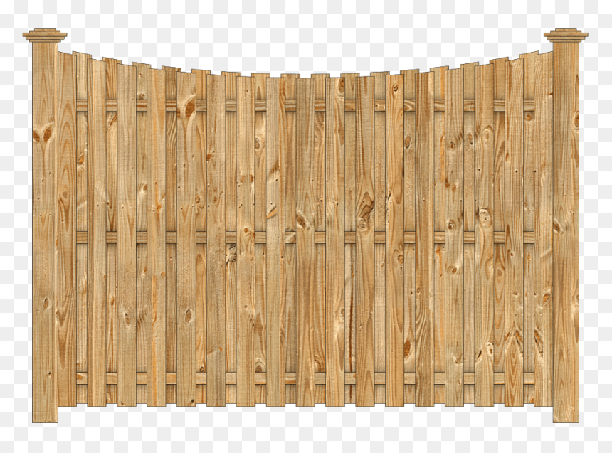 Wooden Fence Png - Plank, Transparent Png - wood fence png