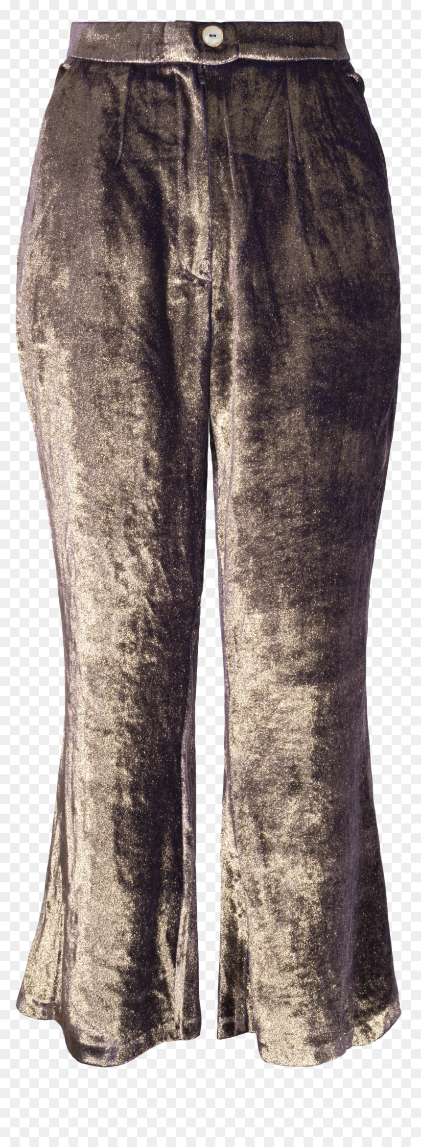 Pantalon Gold Floriane Fosso 1, HD Png Download - gold flare png
