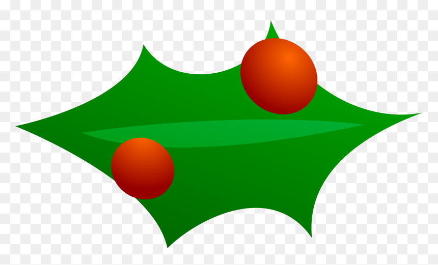 Christmas Garland Clip Art, HD Png Download - christmas holly png
