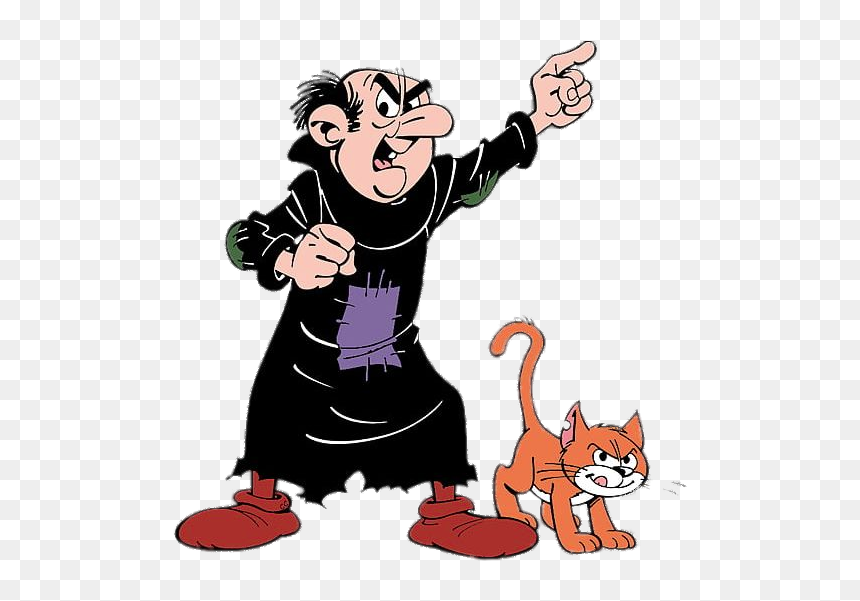 Smurfs Gargamel, HD Png Download - cat.png