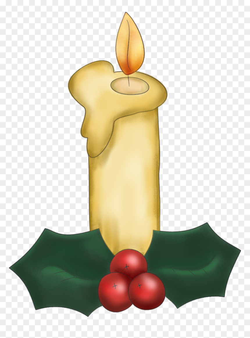 Psptubezdotcom 002 - Free Christmas Candle Clipart, HD Png Download - christmas holly png