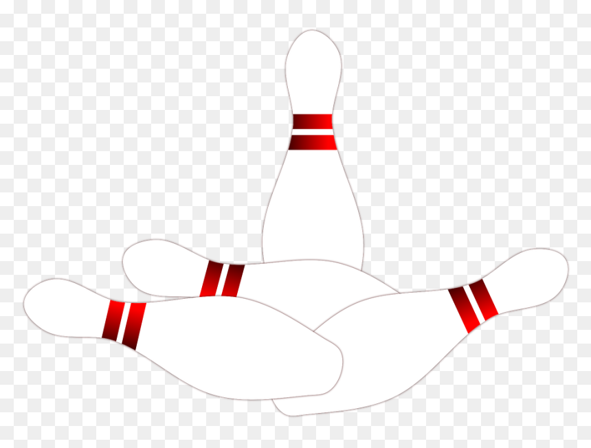 Ten-pin Bowling, HD Png Download - bowling pin png