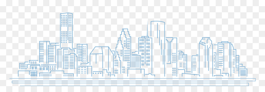 Autodesk Logo - Commercial Building, HD Png Download - houston skyline png