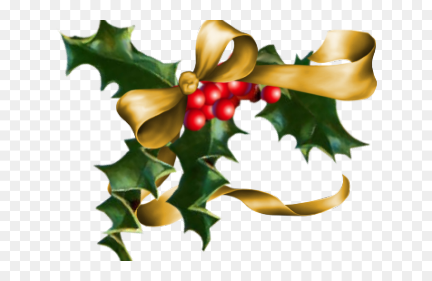 Clip Art, HD Png Download - christmas holly png