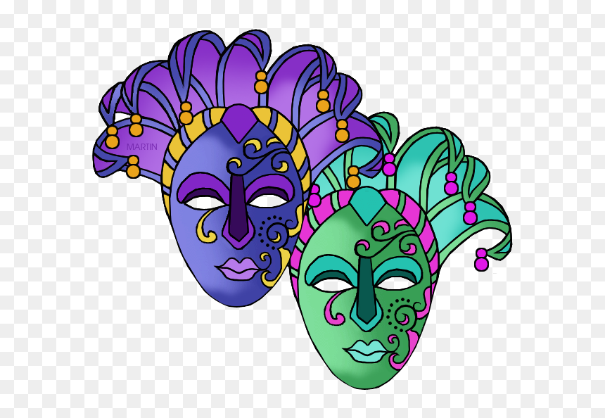Mardi Gras Masks - Kid African Mask, HD Png Download - mardi gras mask png